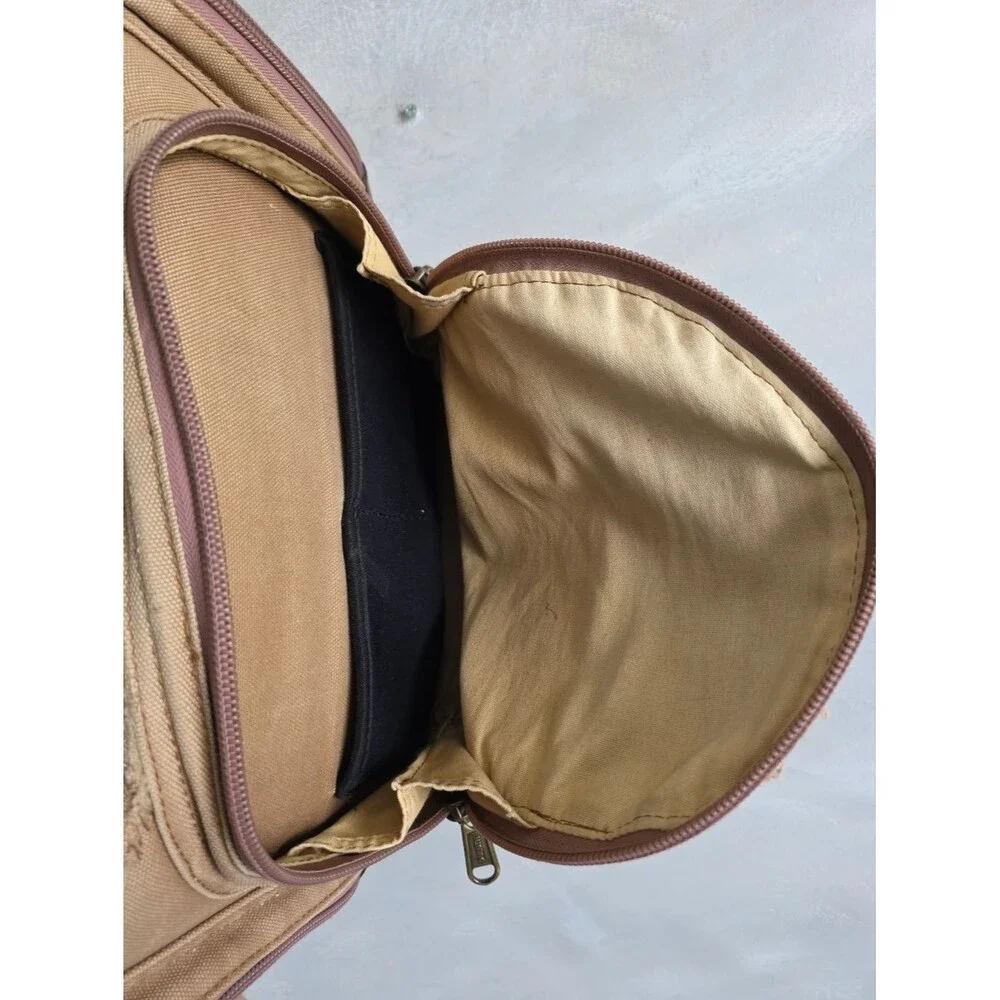 Duluth Heavy Duty Canvas Rugged Backpack Canvas/Leather Daypack Worn